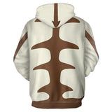 Avatar: La Leyenda de Aang Appa Cosplay Sudadera Avatar: The Last Airbender Sudadera con Capucha Unisex
