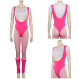 Película Murdercise Candy Cosplay Disfraz Adulto Traje De Carnaval Halloween Fiesta Top Mono Ropa De Musculación