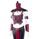 Juego Mortal Kombat 10-Mileena Cosplay Disfraz Halloween Carnaval Traje