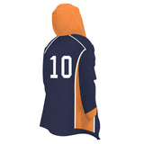 Haikyuu!! Chaqueta con Capucha Hinata Shoyo Cosplay Rompevientos Unisex